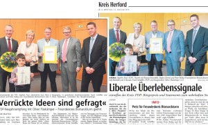 Das Presseecho auf das Neujahrstreffen der Freien Demokraten im Herforder Kreishaus