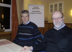 von links: Andreas Feuchert und Siegfried Mühlenweg